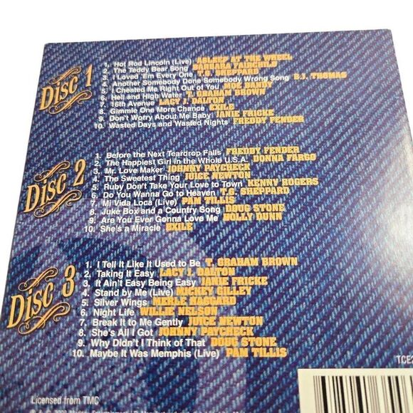 "Best of Country" music CD collector's edition tin box set - Picture 5 of 6